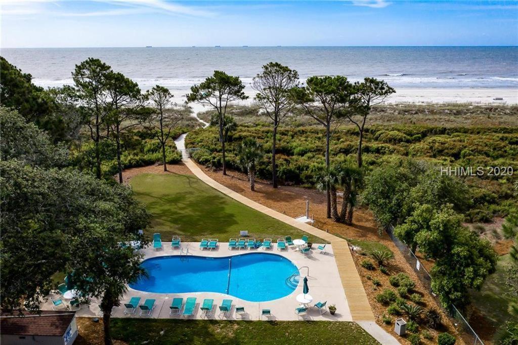 Direct Oceanfront Private Villa Overlooking Pool/Beach - South Forest Beach - Right Next To Coligny Plaza Hilton Head Island Exterior foto